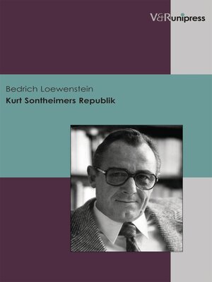 cover image of Kurt Sontheimers Republik